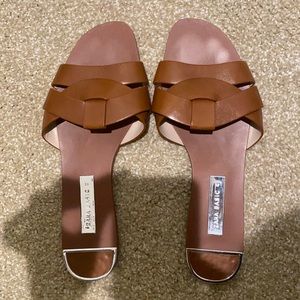 Zara sandals -worn twice -